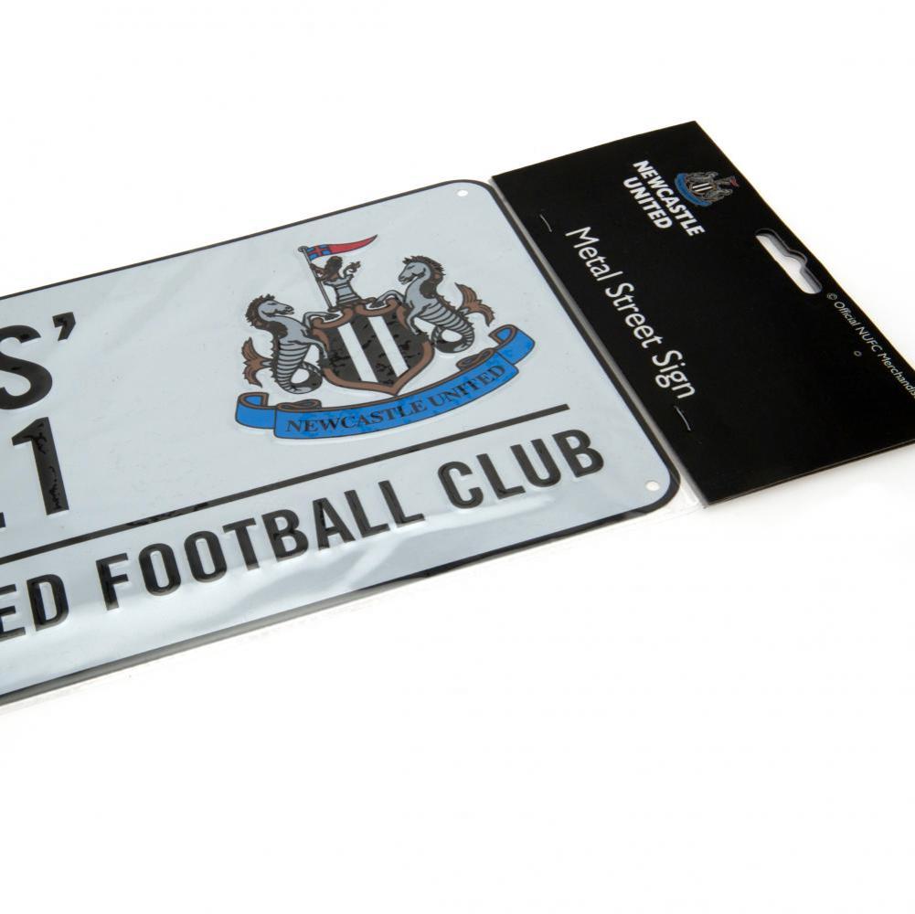 Newcastle United Official Street Sign - Multi-Colour