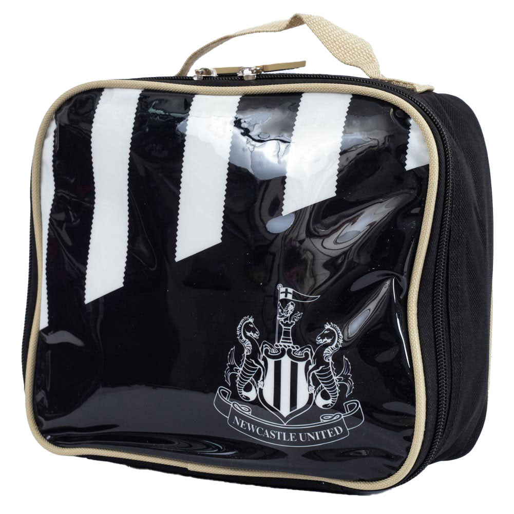 Newcastle United F.C. Lunch Bag – Stripe Design, NUFC, Newcastle United Merchandise, Insulated, Portable, Football Gift, Perfect for School or Work