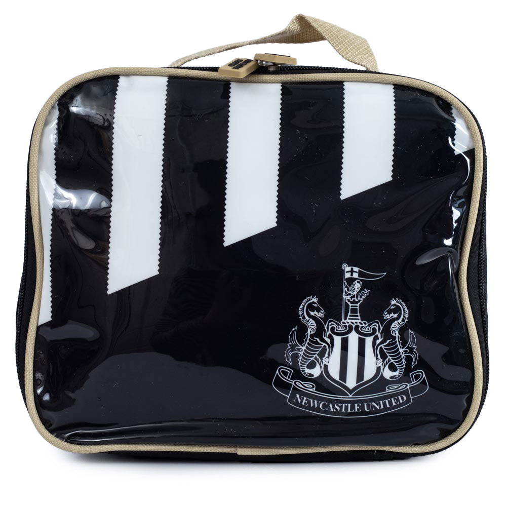 Newcastle United F.C. Lunch Bag – Stripe Design, NUFC, Newcastle United Merchandise, Insulated, Portable, Football Gift, Perfect for School or Work