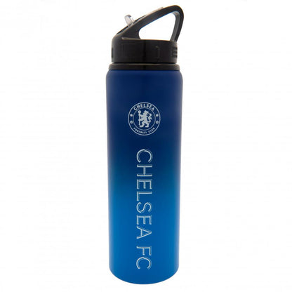 Chelsea Fc Aluminium Sports Water Drinks Bottle Fade Design XL, blue, 750ml, K-REY-CH05894