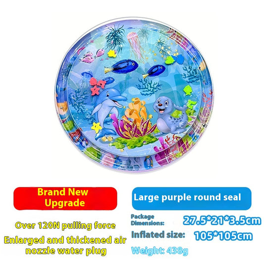 Cartoon Explosion-proof PVC Inflatable Baby Crawling Pat Mat Toy