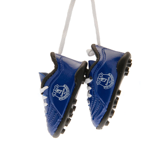 Everton FC Mini Football Boots Car Hanger